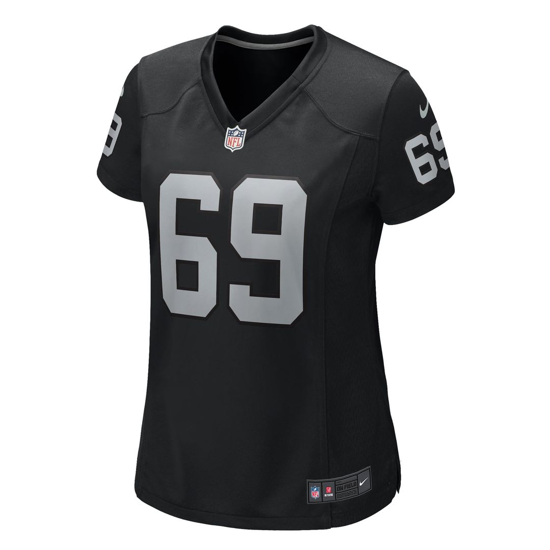 Women's Nike Las Vegas Raiders Adam Butler Black Game NFL Jersey
