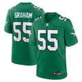 Men's Nike Philadelphia Eagles Brandon Graham Kelly Green Alternate Game NFL Jersey