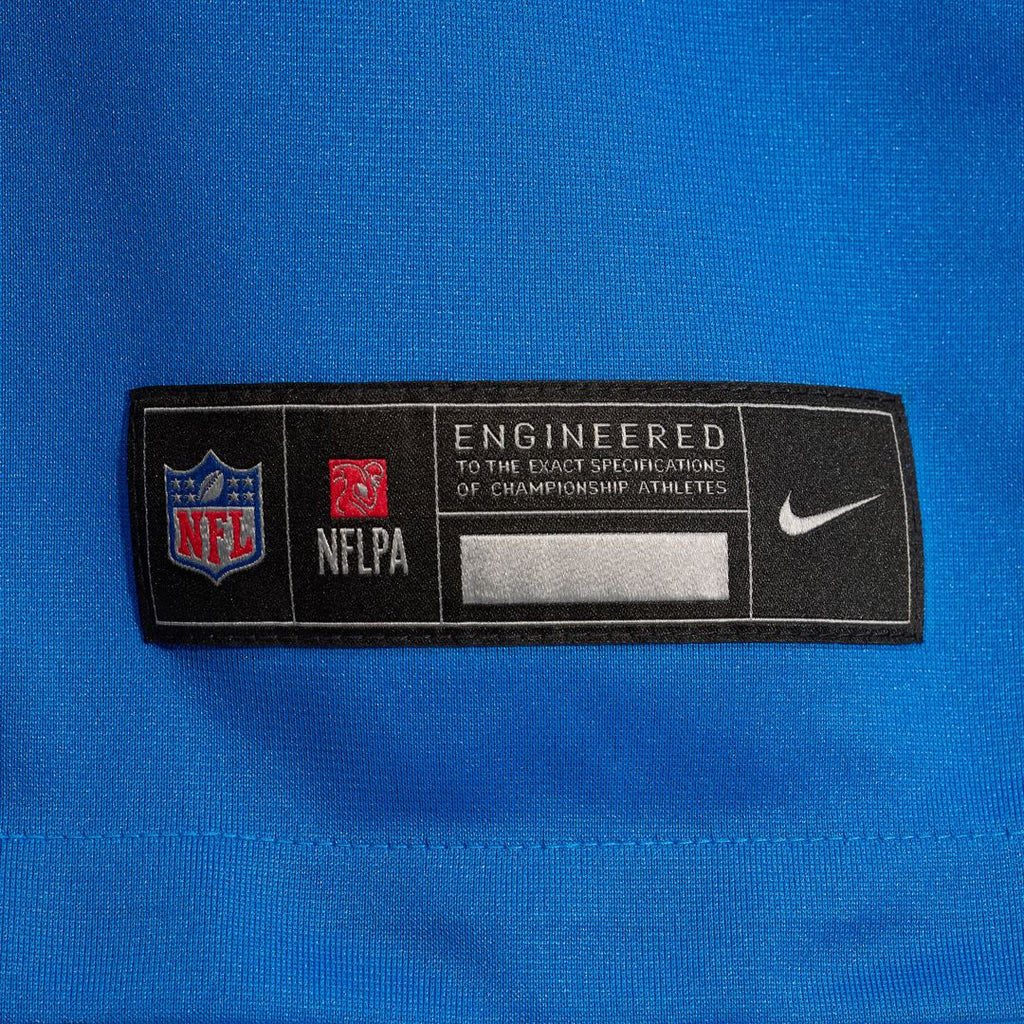 Men's Nike Detroit Lions Sam LaPorta Blue Game NFL Jersey