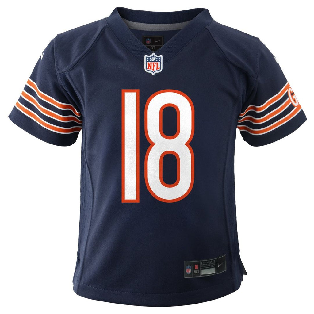 Toddler Nike Chicago Bears Caleb Williams Navy Game NFL Jersey