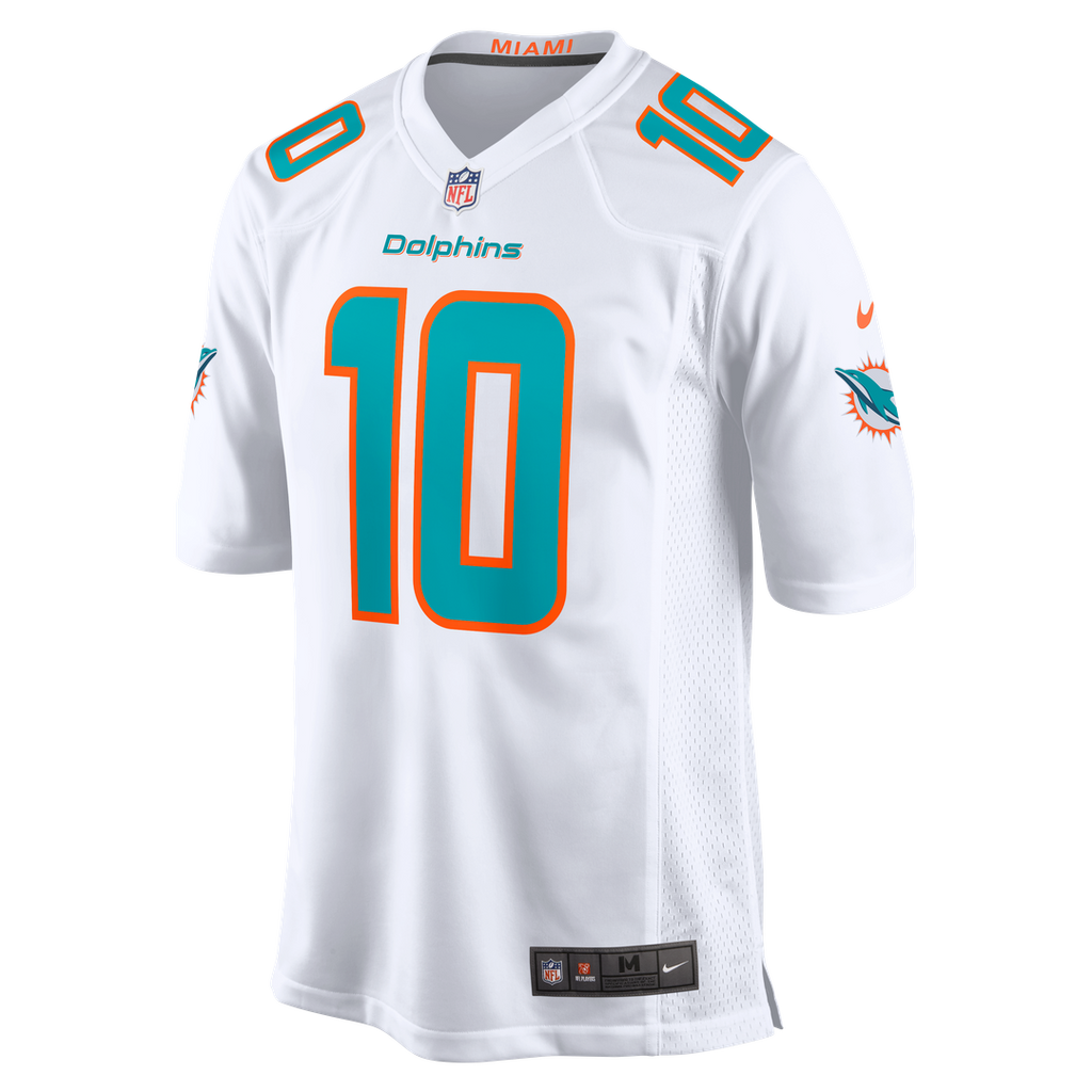 Men's Nike Miami Dolphins Jacob Rodriguez White Game NFL Jersey