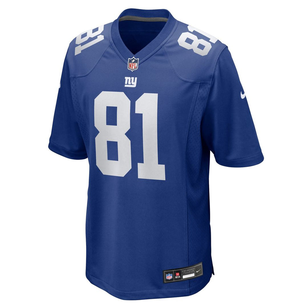 Men's Nike New York Giants Beaux Collins Royal Team Game NFL Jersey