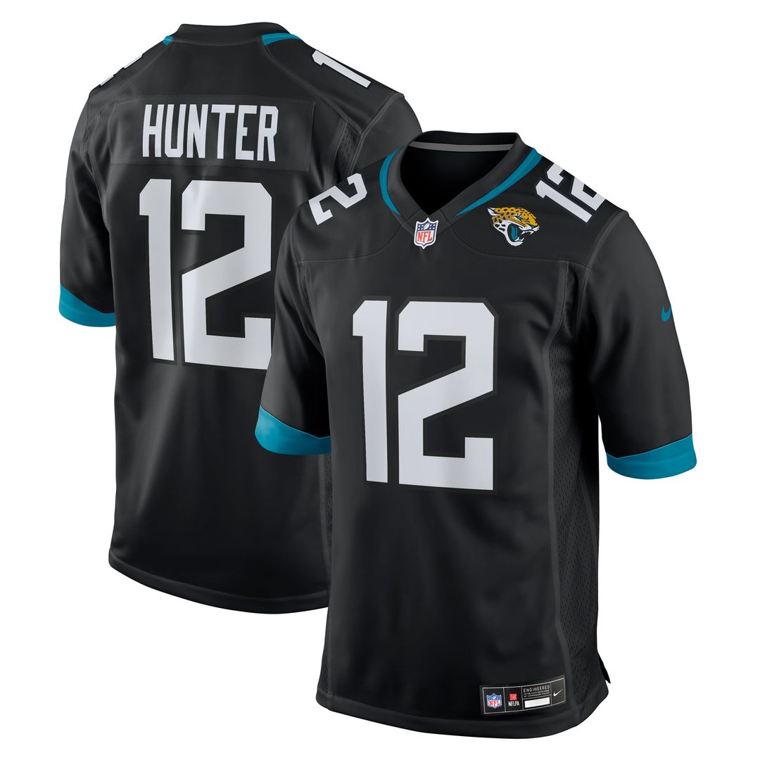 Men's Nike Jacksonville Jaguars Travis Hunter Teal Team Game NFL Jersey