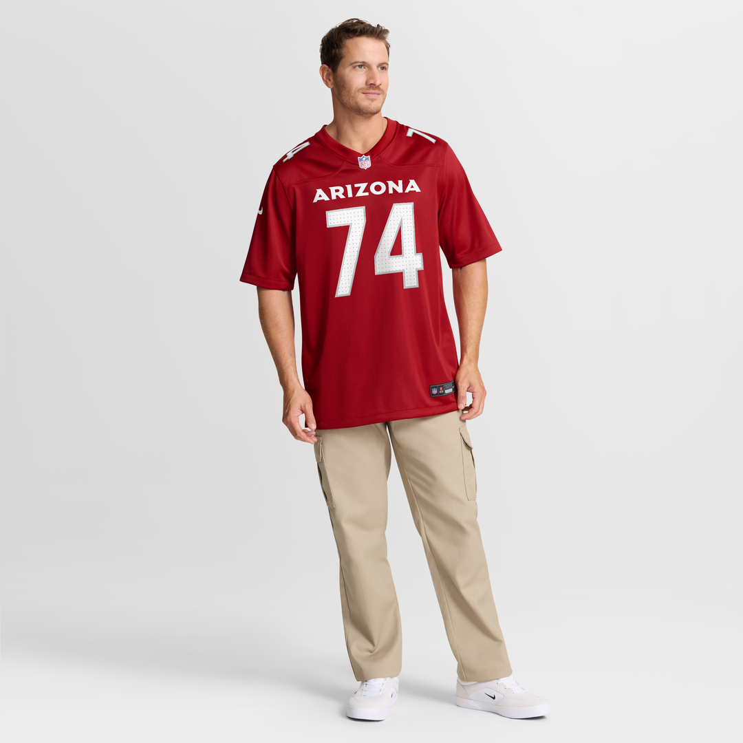 Men's Nike Arizona Cardinals Isaiah Adams Cardinal Team Game NFL Jersey