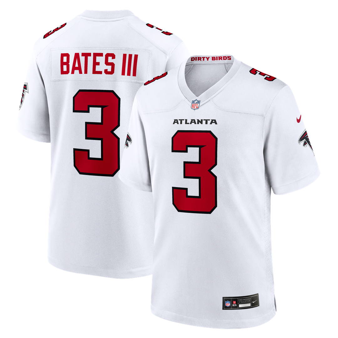Men's Nike Atlanta Falcons Jessie Bates III Red Game NFL Jersey