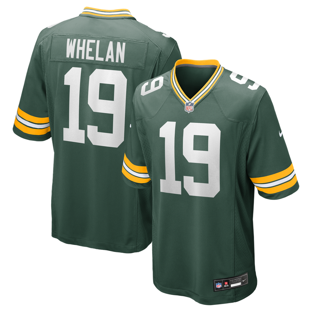 Men's Nike Green Bay Packers Daniel Whelan Green Game NFL Jersey