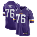 Men's Nike Minnesota Vikings Will Fries Purple Team Game NFL Jersey