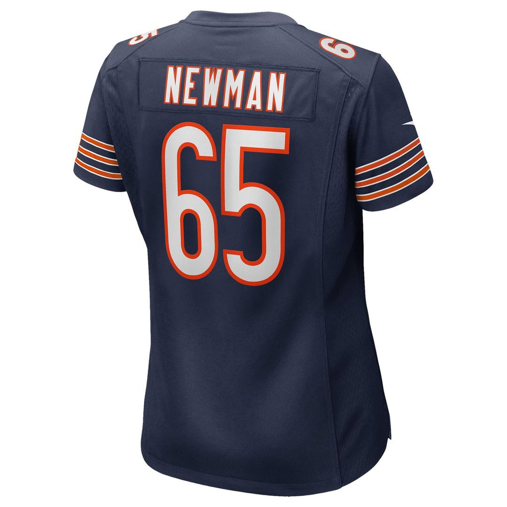 Women's Nike Chicago Bears Luke Newman Navy Team Game NFL Jersey