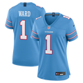Women's Nike Tennessee Titans Cameron Ward Light Blue Game NFL Jersey