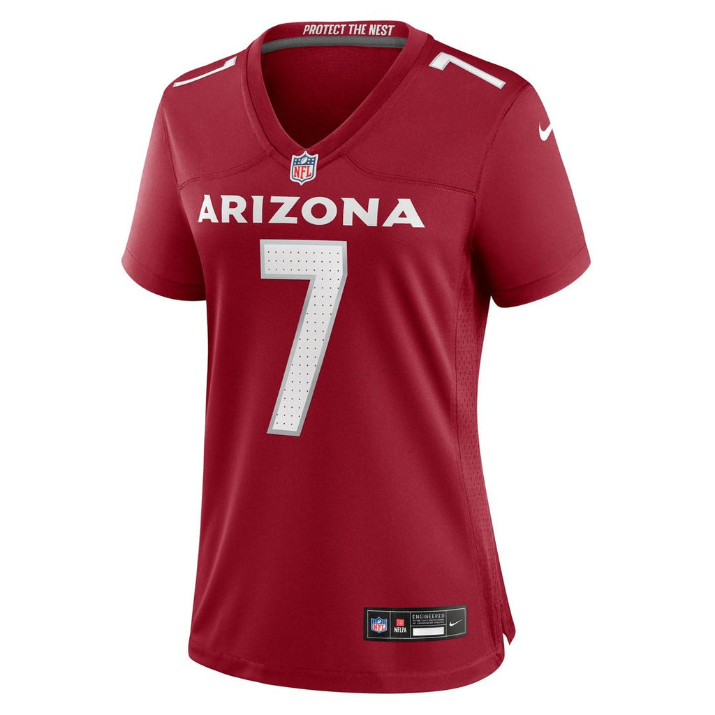 Women's Nike Arizona Cardinals Kyzir White Cardinal Team Game NFL Jersey