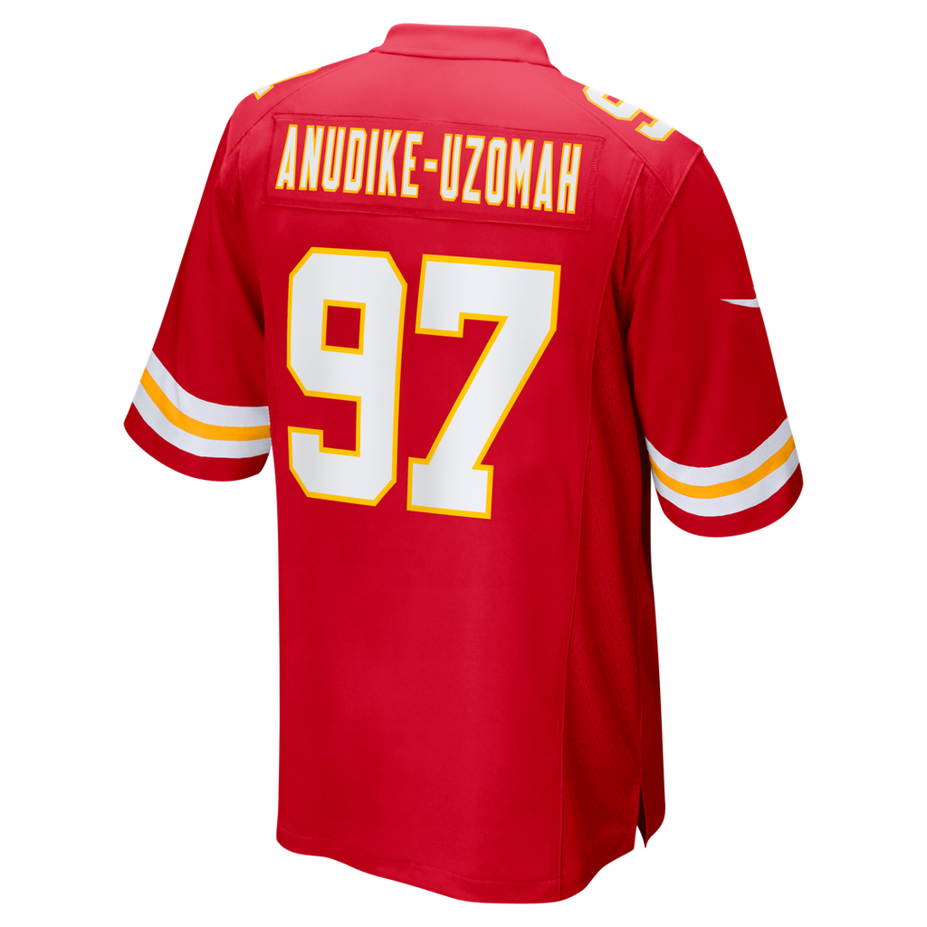 Men's Nike Kansas City Chiefs Felix Anudike-Uzomah Red Game NFL Jersey