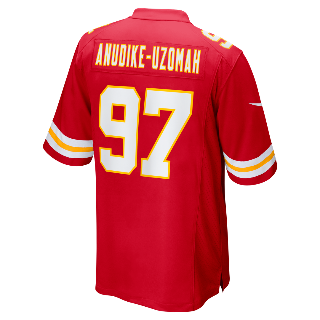 Men's Nike Kansas City Chiefs Felix Anudike-Uzomah Red Game NFL Jersey