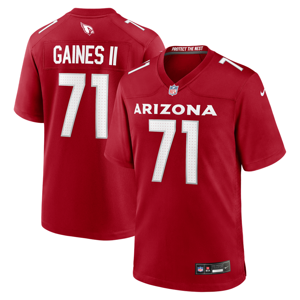 Men's Nike Arizona Cardinals Jon Gaines II Cardinal Team Game NFL Jersey