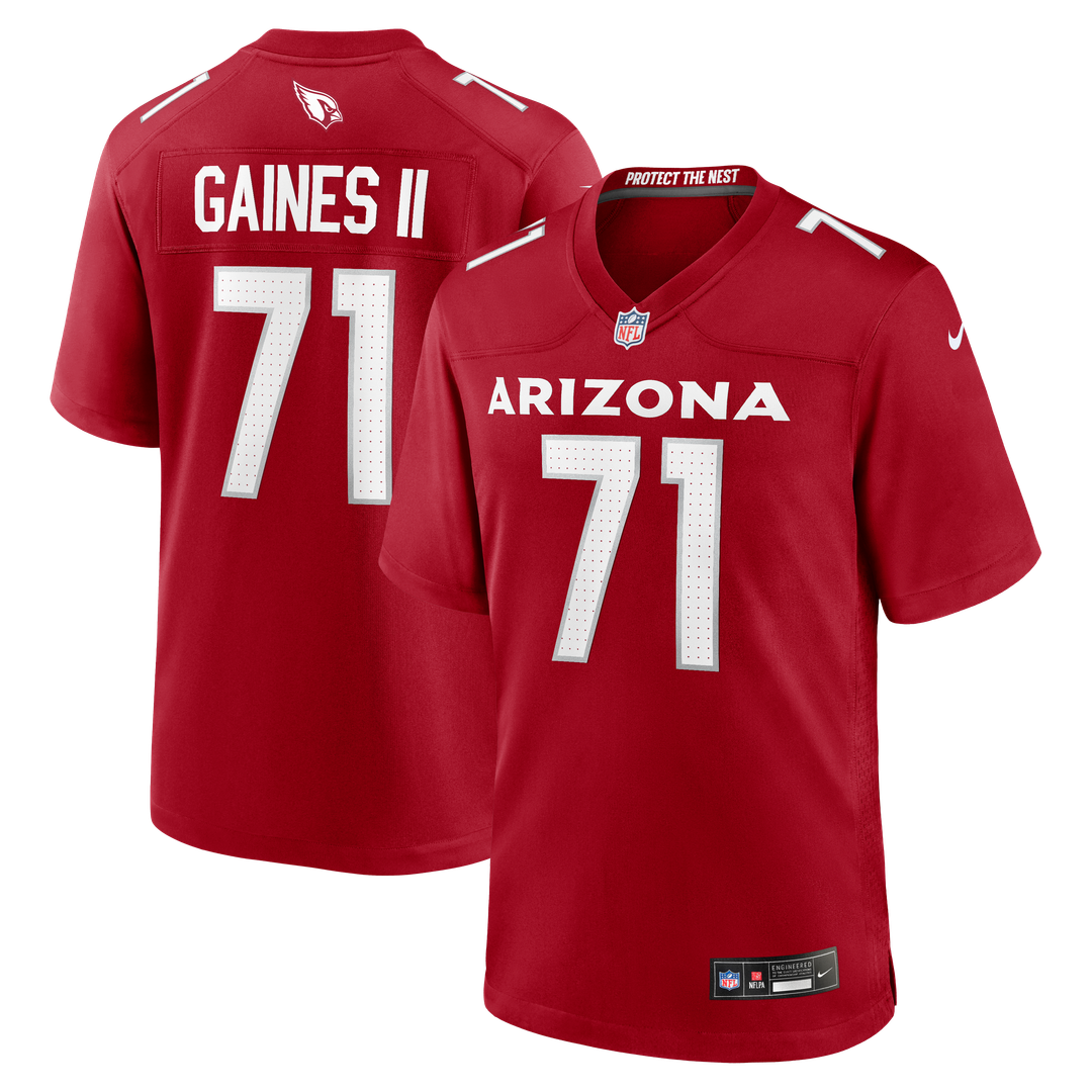 Men's Nike Arizona Cardinals Jon Gaines II Cardinal Team Game NFL Jersey