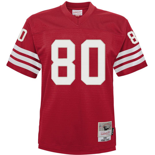 Infant Mitchell & Ness San Francisco 49ers Jerry Rice Scarlet 1990 Retired Legacy NFL Jersey