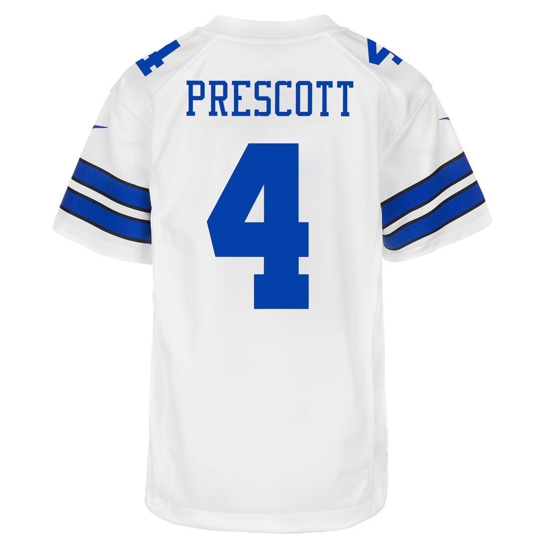 Youth Nike Dallas Cowboys Dak Prescott Navy Game NFL Jersey