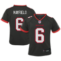 Preschool Nike Tampa Bay Buccaneers Baker Mayfield Pewter Alternate Game NFL Jersey