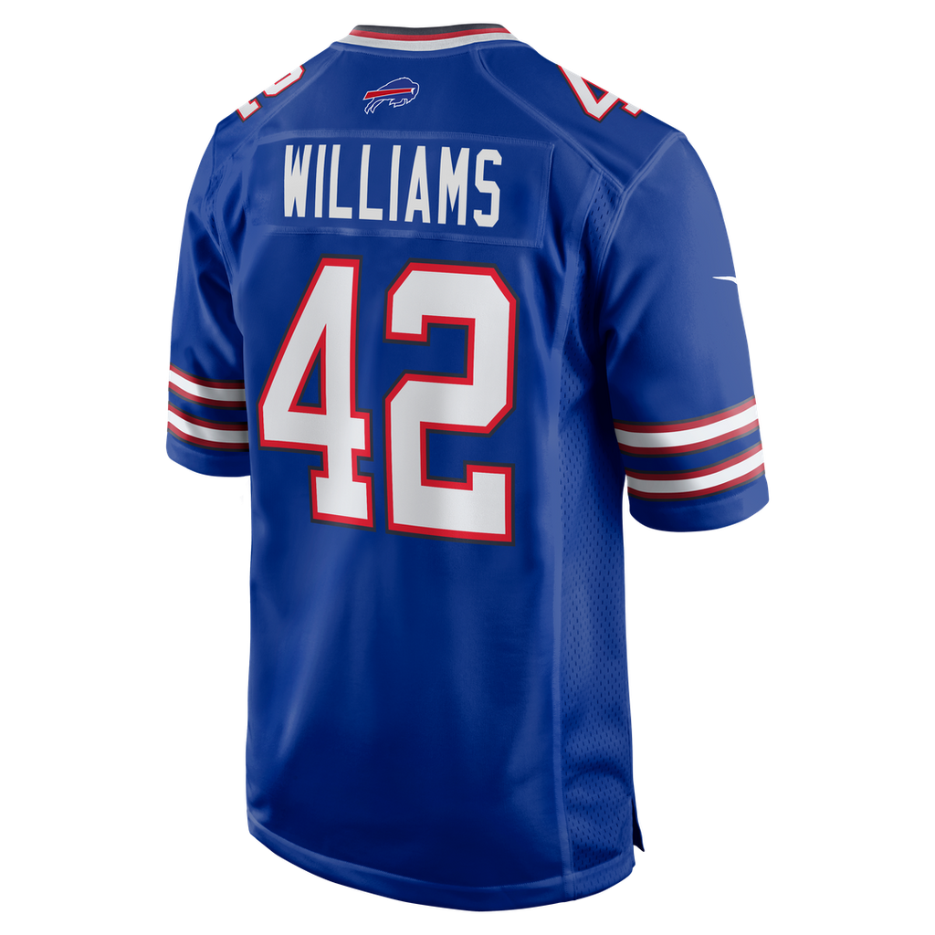 Men's Nike Buffalo Bills Dorian Williams Royal Home Game NFL Jersey