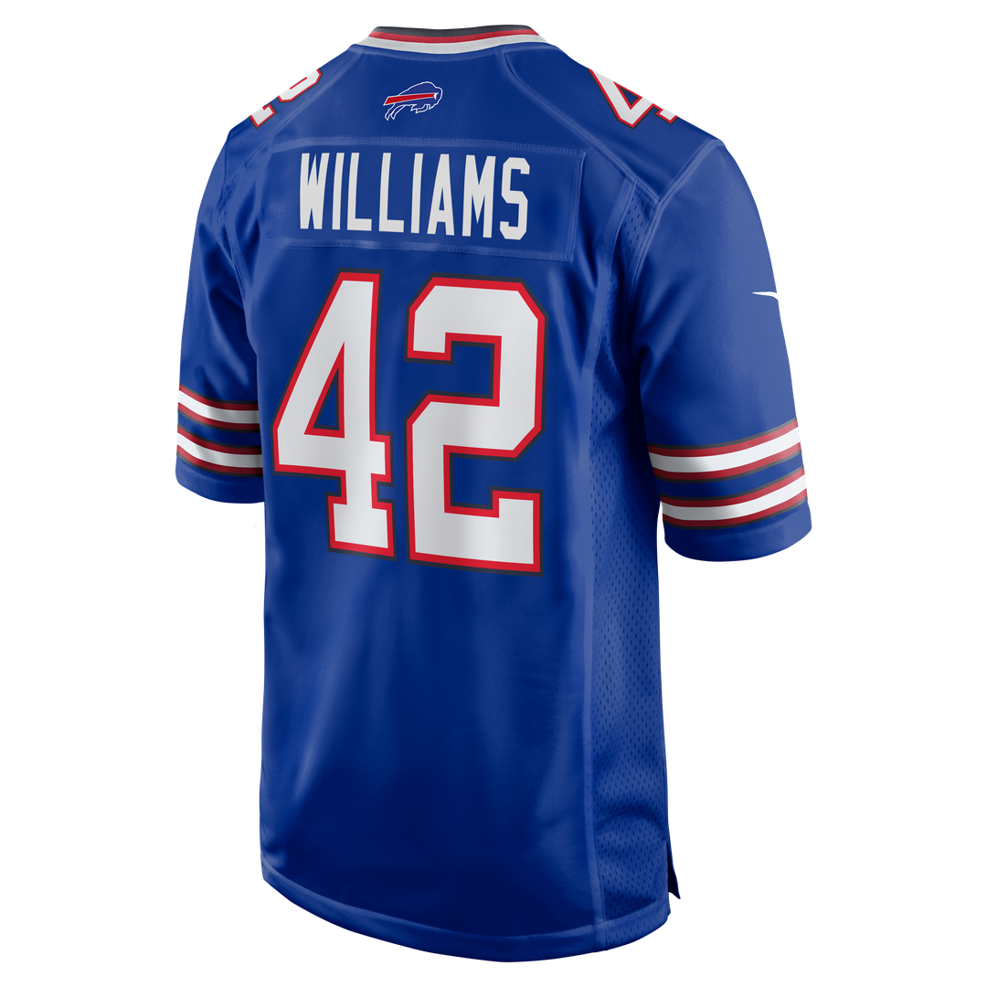 Men's Nike Buffalo Bills Dorian Williams Royal Home Game NFL Jersey