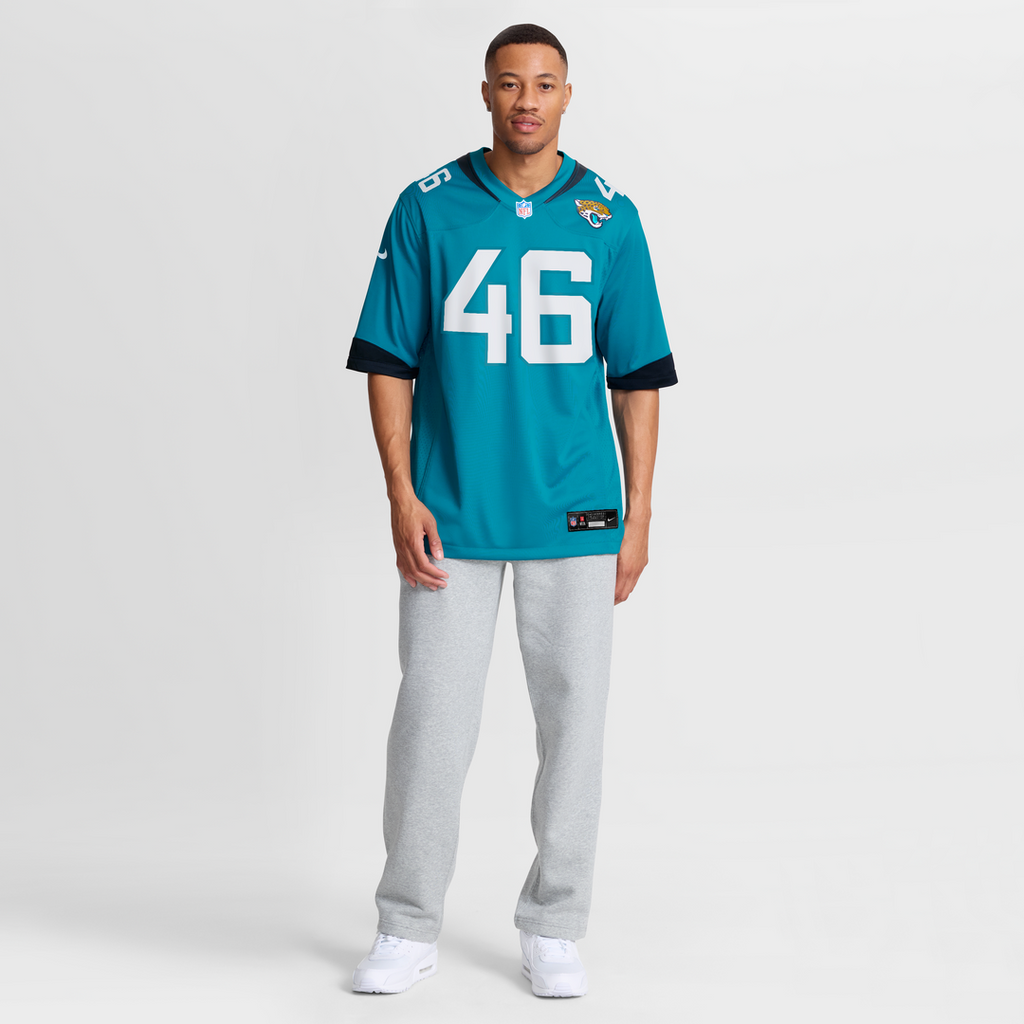 Men's Nike Jacksonville Jaguars Ross Matiscik Black Alternate Game NFL Jersey