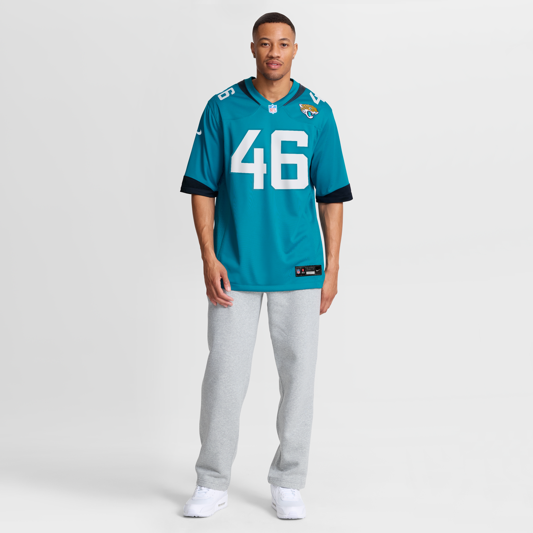 Men's Nike Jacksonville Jaguars Ross Matiscik Black Alternate Game NFL Jersey
