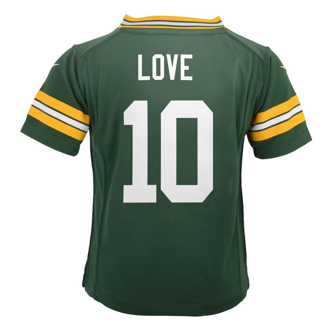 Infant Nike Green Bay Packers Jordan Love Green Game NFL Jersey