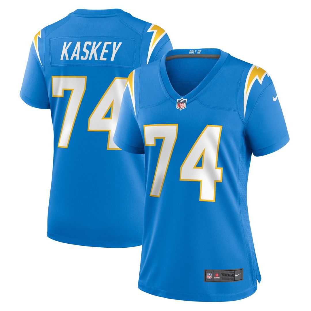 Women's Nike Los Angeles Chargers Matt Kaskey Powder Blue Team Game NFL Jersey