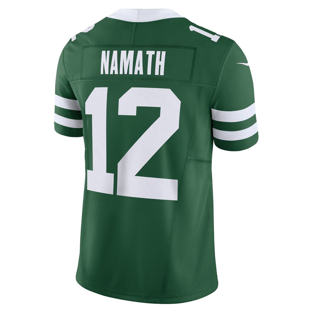 Men's Nike New York Jets Joe Namath Legacy Black Alternate Vapor F.U.S.E. Limited NFL Jersey