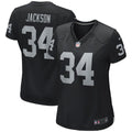 Women's Nike Las Vegas Raiders Bo Jackson Black Game Retired Player NFL Jersey