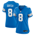 Women's Nike Detroit Lions Greg Dortch Blue Team Game NFL Jersey