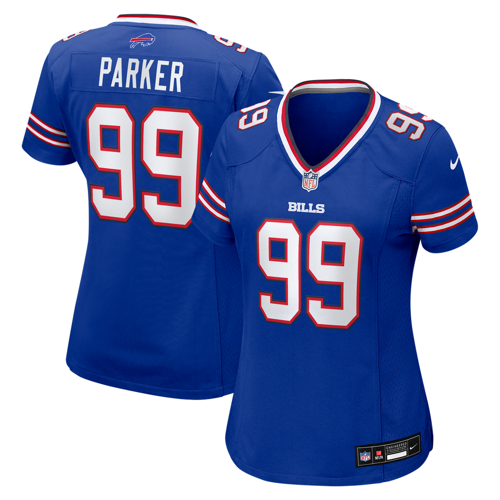 Women's Nike Buffalo Bills T.J. Parker Royal Team Game NFL Jersey