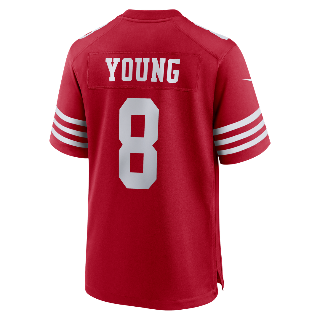 Men's Nike San Francisco 49ers Steve Young Scarlet Retired Player Game NFL Jersey