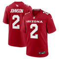 Men's Nike Arizona Cardinals Will Johnson Cardinal Team Game NFL Jersey