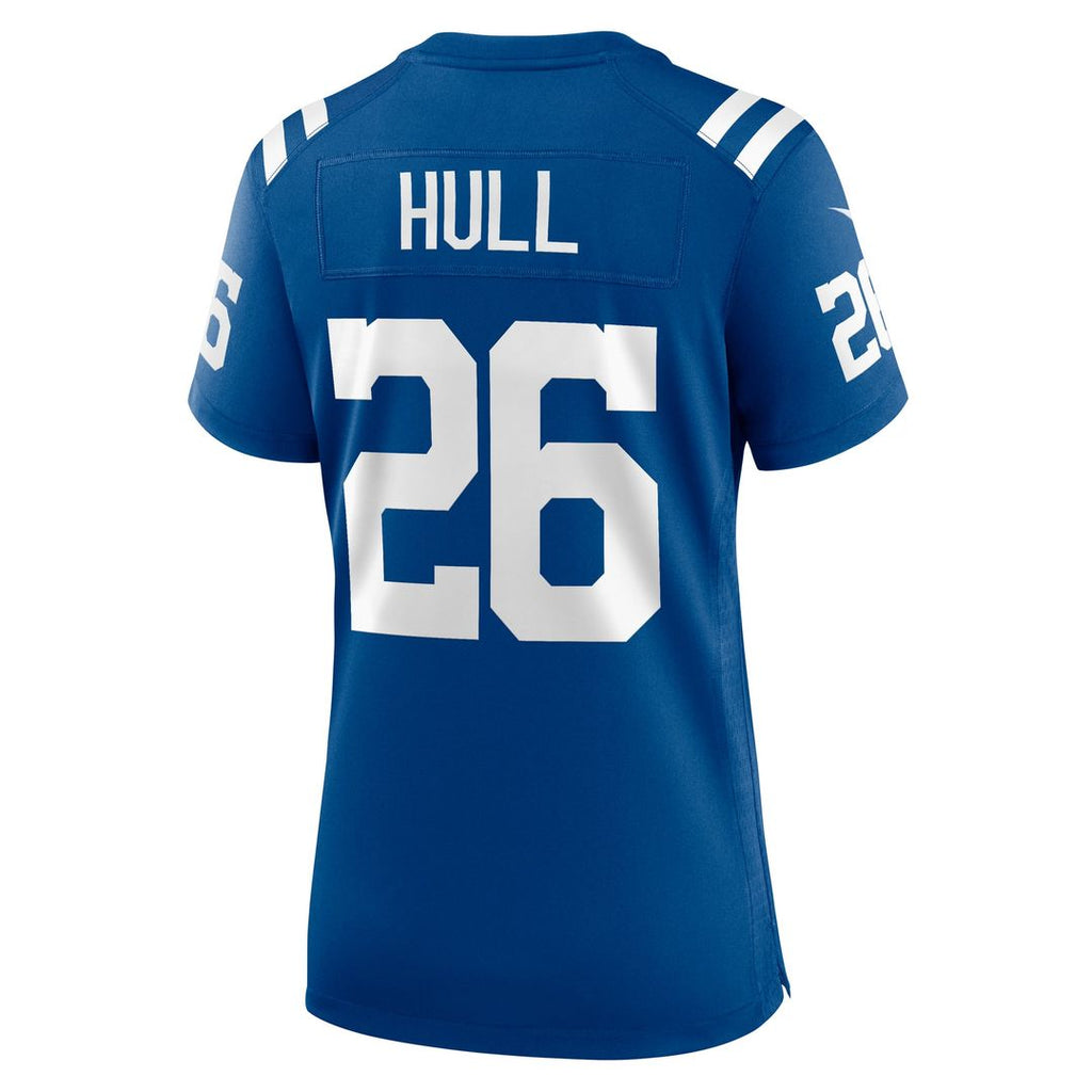 Women's Nike Indianapolis Colts Evan Hull Royal Team Game NFL Jersey