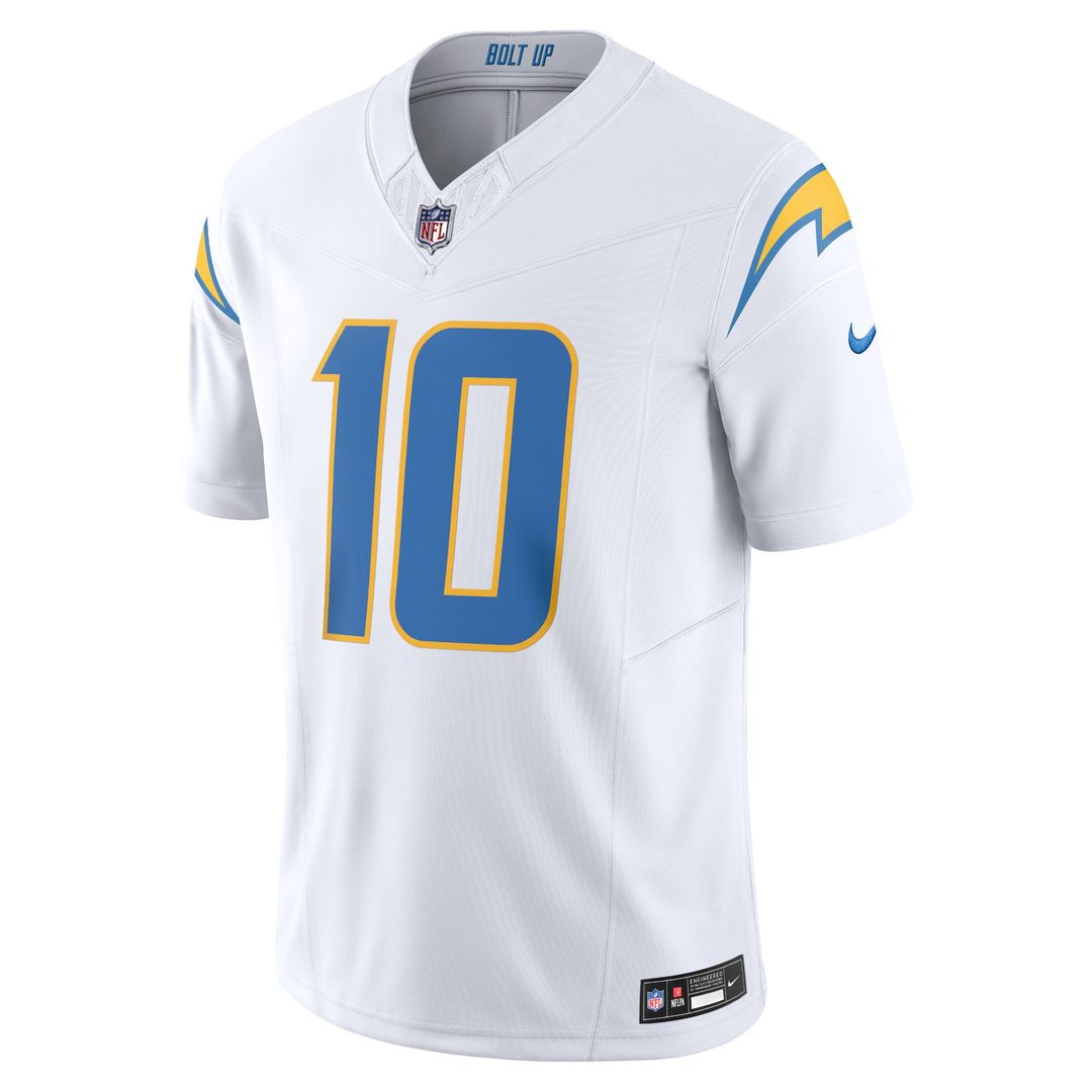 Men's Nike Los Angeles Chargers Justin Herbert Royal Vapor F.U.S.E. Limited NFL Jersey