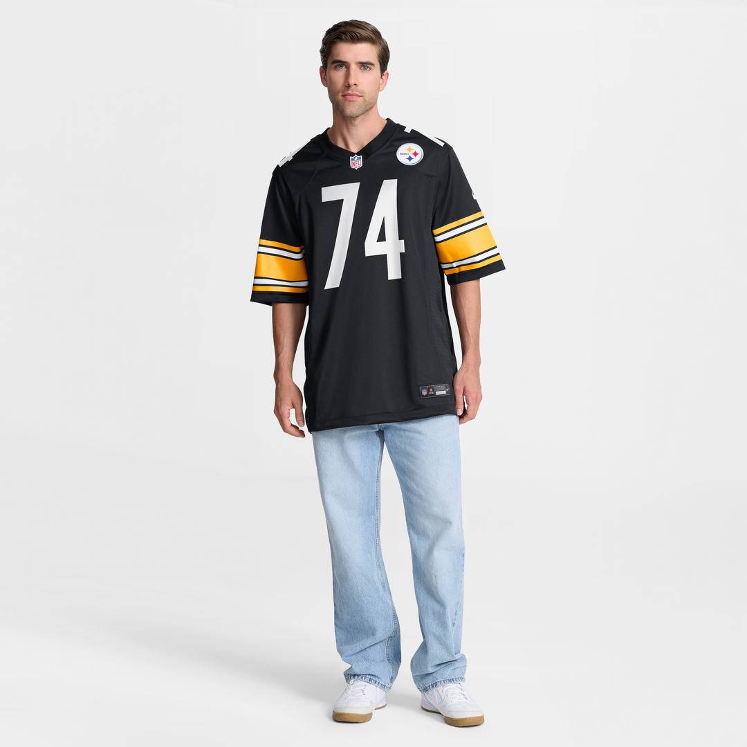 Men's Nike Pittsburgh Steelers Spencer Anderson Black Game NFL Jersey