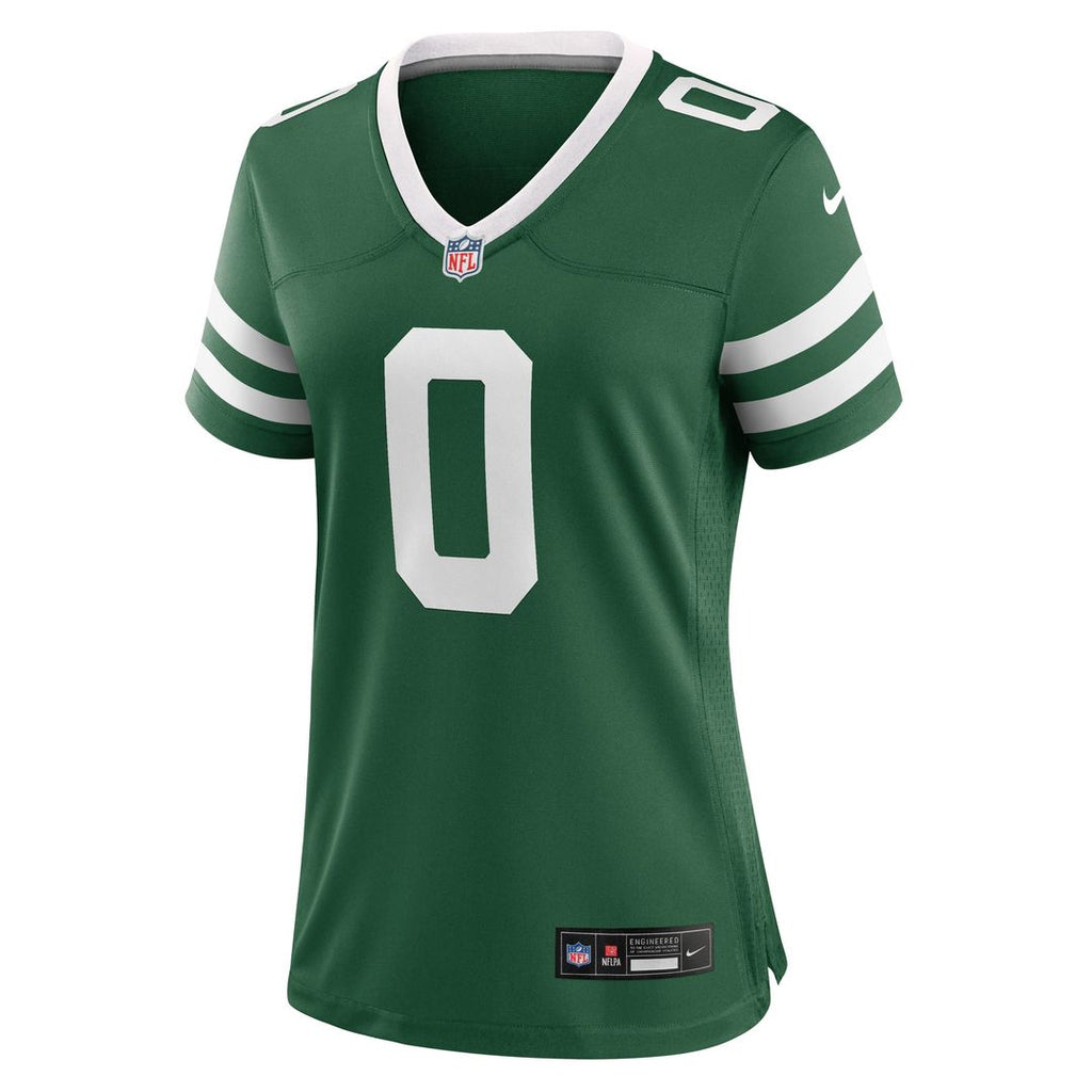 Women's Nike New York Jets Braelon Allen Legacy Green Game NFL Jersey