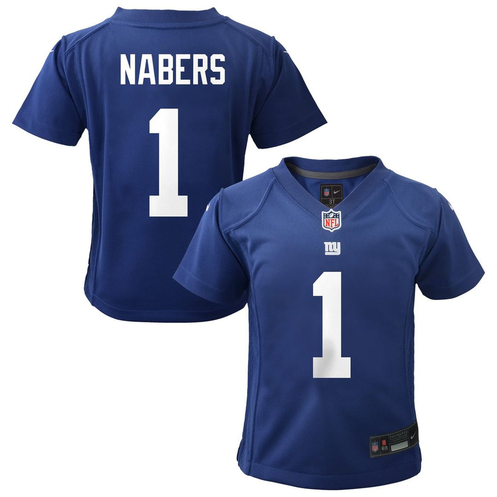 Preschool Nike New York Giants Malik Nabers Royal Team Player Game NFL Jersey