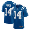 Men's Nike Indianapolis Colts Alec Pierce Royal Player Game NFL Jersey