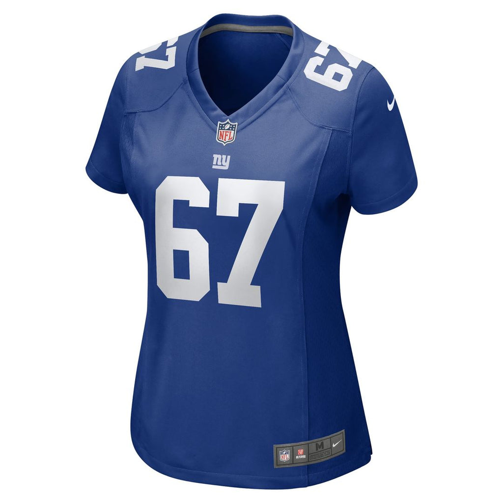 Women's Nike New York Giants Justin Pugh Royal Game NFL Jersey