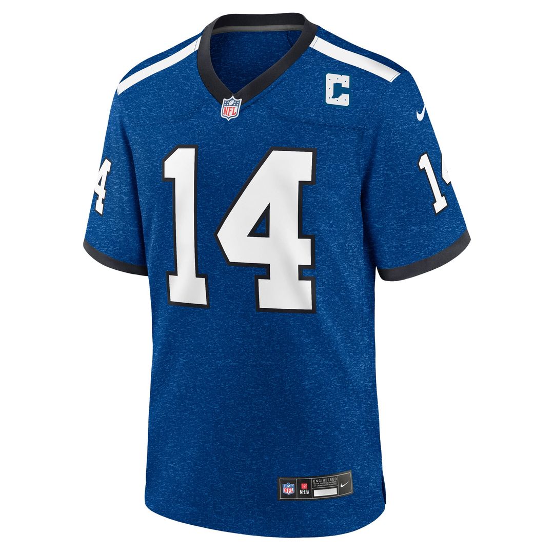 Men's Nike Indianapolis Colts Alec Pierce White Away Game Player NFL Jersey