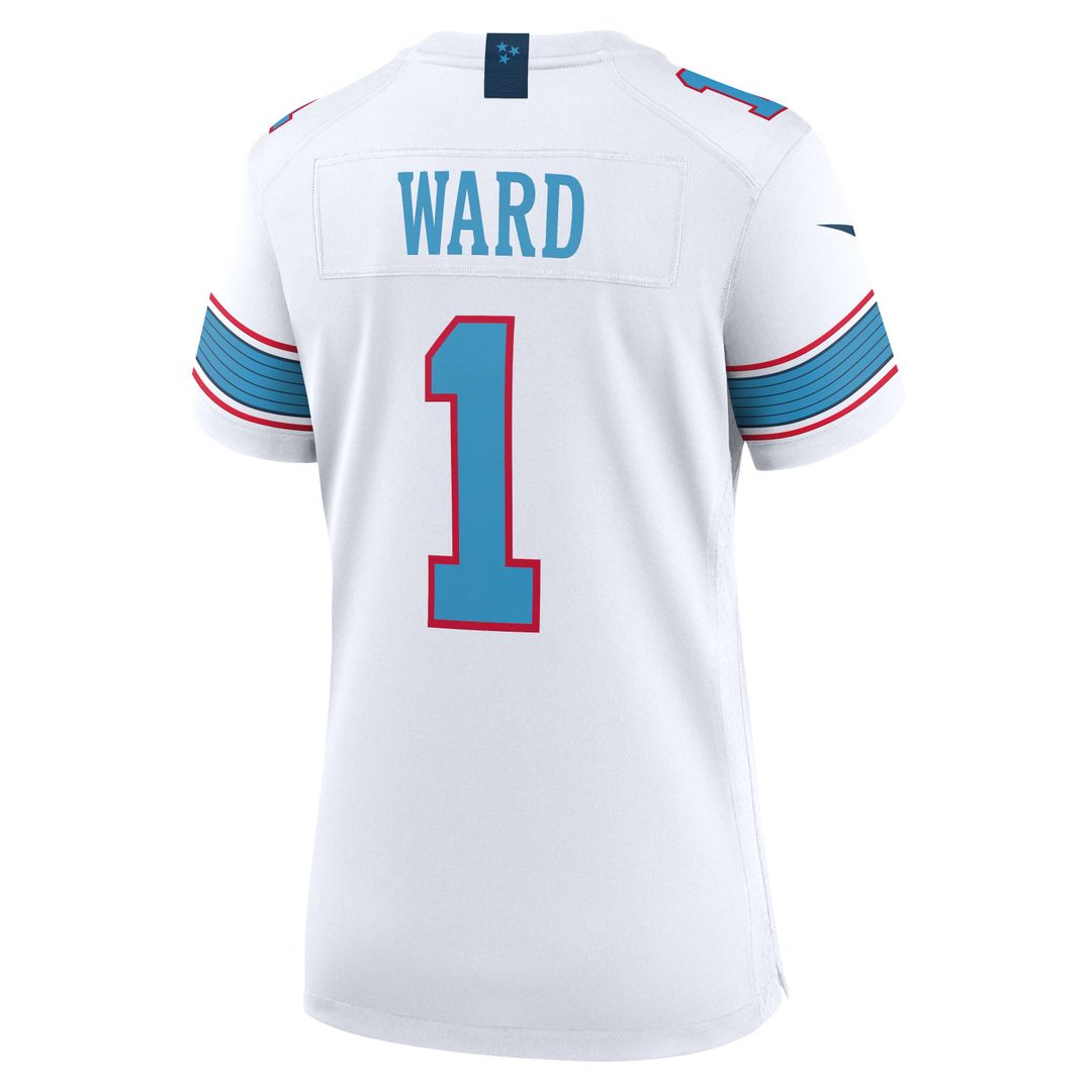 Women's Nike Tennessee Titans Cameron Ward Light Blue Game NFL Jersey