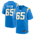 Men's Nike Los Angeles Chargers Logan Taylor Powder Blue Team Game NFL Jersey