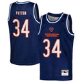 Youth Mitchell & Ness Chicago Bears Walter Payton Navy Retired Player NFL Basketball Fashion NFL Jersey