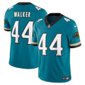 Men's Nike Jacksonville Jaguars Travon Walker Teal Prowler Throwback Vapor F.U.S.E. Limited NFL Jersey