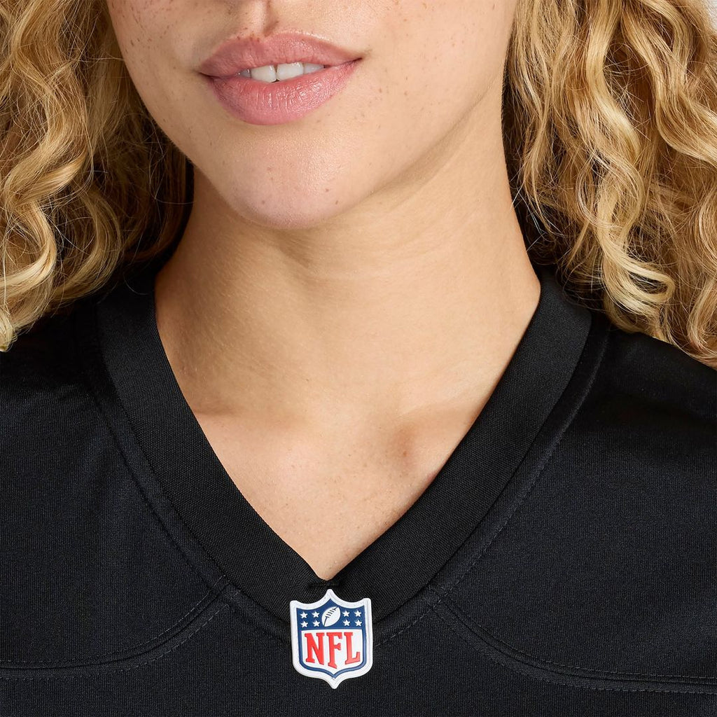 Women's Nike Atlanta Falcons Josh Woods Black Team Game NFL Jersey