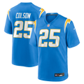 Men's Nike Los Angeles Chargers Junior Colson Powder Blue Team Game NFL Jersey
