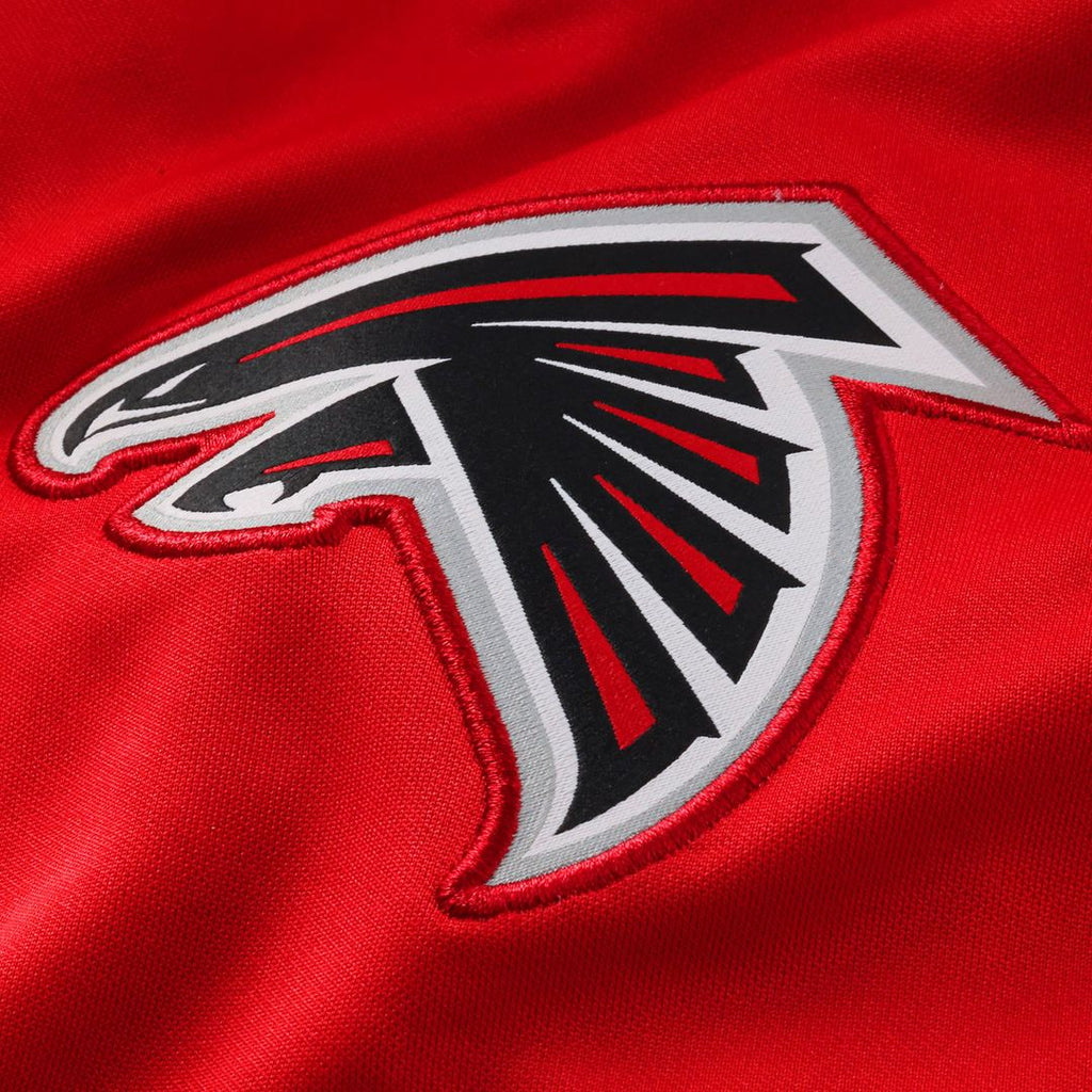 Men's Nike Atlanta Falcons Jalon Walker Red Vapor F.U.S.E. Stitched Limited NFL Jersey