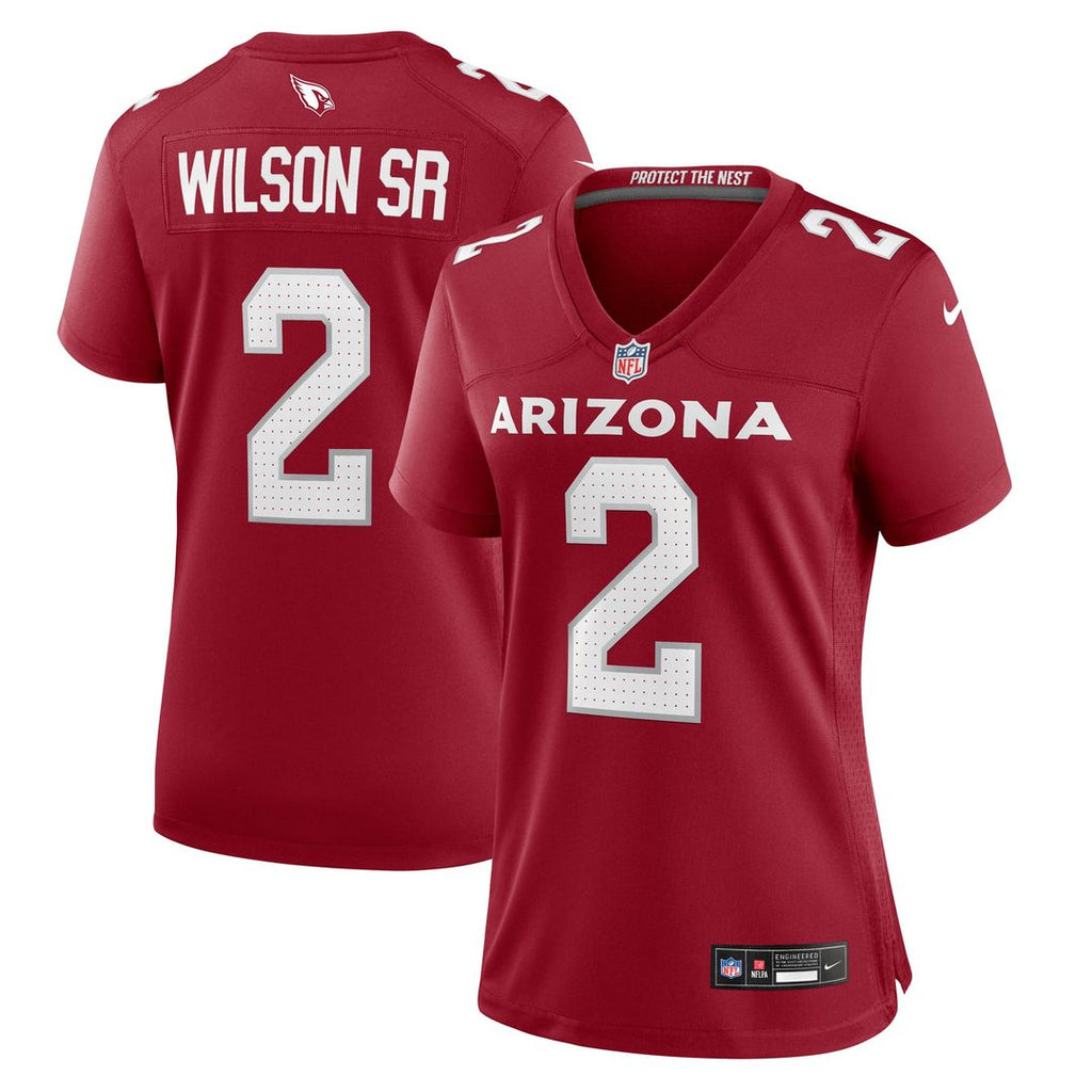 Women's Nike Arizona Cardinals Mack Wilson Sr. Cardinal Team Game NFL Jersey