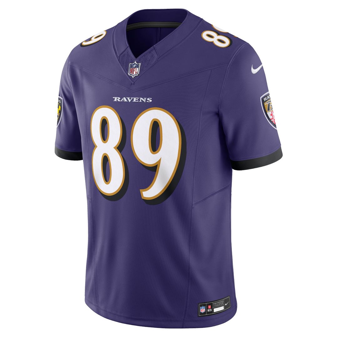 Men's Nike Baltimore Ravens Mark Andrews Purple Vapor F.U.S.E. Limited NFL Jersey